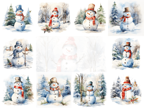 Charming Watercolor Snowman Clipart: A Designer’s Real-World Review for Branding and Seasonal Projects
