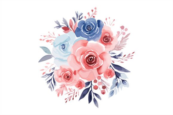 Watercolor Florals for Logo Card Design: Illustrations That Bring Local Branding to Life