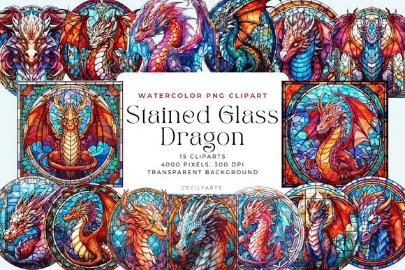 Watercolor Stained Glass Dragon: A Designer’s Honest Review